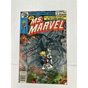 Ms Marvel #21 newsstand - Mark Jeweler Variant - 1978